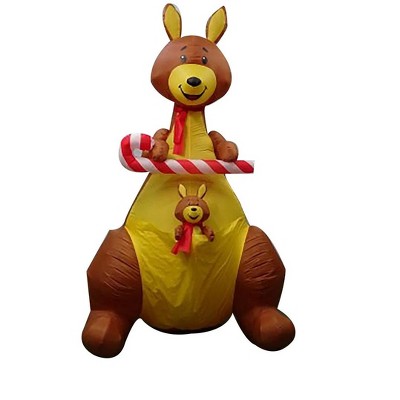 Holiday Living 10-ft Lighted Frosted Christmas Inflatable