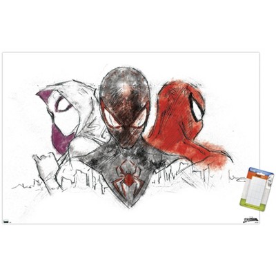 Trends International Marvel Comics Spider-Man - Gallery Edition Sketch Unframed Wall Poster Prints