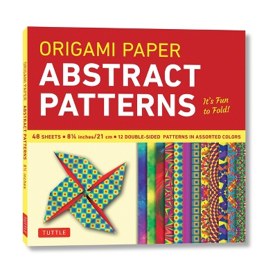 Origami Paper - Abstract Patterns - 8 1/4 - 48 Sheets - (Tuttle Specials) by  Tuttle Studio (Loose-Leaf)