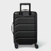 Hardside Carry On Spinner Suitcase with Front Pocket - Open Story™ - 3 of 4