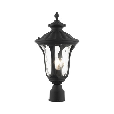 Livex Lighting Oxford 1 - Light Post Light in  Textured Black