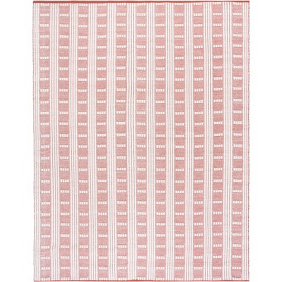 Vermont VRM951 Flatweave Indoor Area Rug - Rust/Ivory - 6'x9' - Safavieh