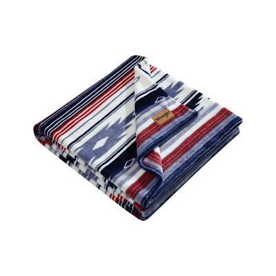 Wrangler 50"x70" Coyote Sands Throw Blanket Red