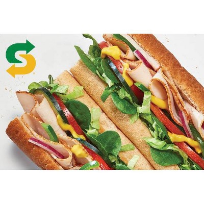 Subway Gift Card (Email Delivery)
