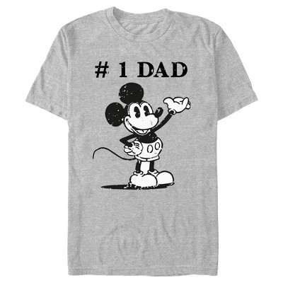 Men's Mickey & Friends Father's Day Retro #1 Dad T-Shirt