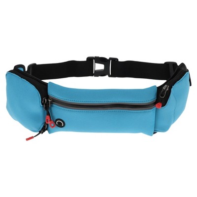 Unique Bargains Lightweight Zipper Running Belt 1 Pc