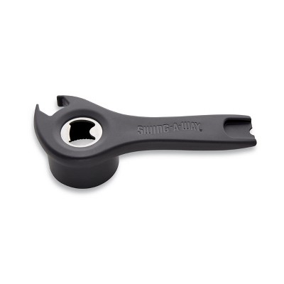 Swing-A-Way 5-in-1 Multipurpose Opener Tool, Manual Hand Held, Basic Kitchen Essentials, For Opening Bottles, Cans, and Jars
