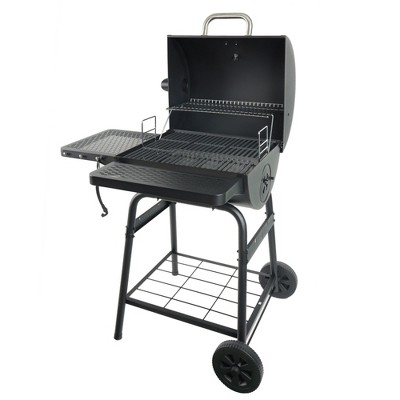 Grill Boss Kettle Charcoal Grill, Porcelain Lid, Large Cooking Area