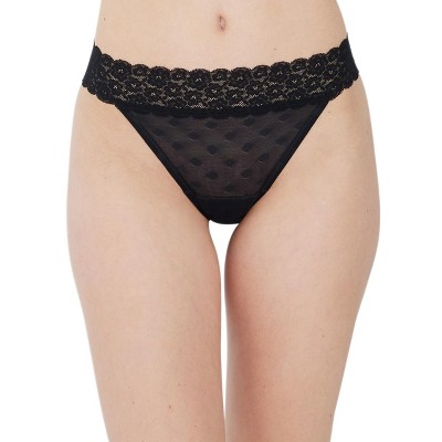 Skarlett Blue Women's Dare Dot Mesh Thong 371202