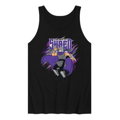 Men's - Teenage Mutant Ninja Turtles - Live And Let Shred Graphic Tank Top
