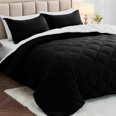 BAGOKIE 5/7 Pieces Reversible Bed in a Bag Comforter Set for All Season