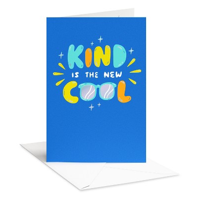 Kids' 'Kind Is The New Cool' Birthday Card