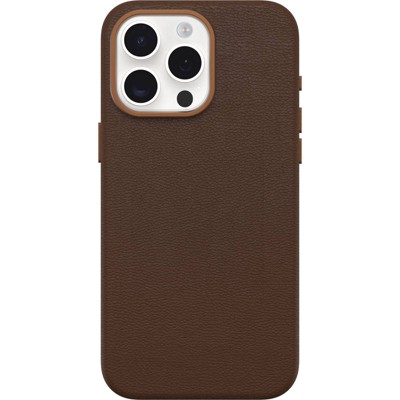 OtterBox iPhone 15 Pro Max Cactus Leather Symmetry Series Case for MagSafe - Rich Adobe