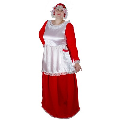 Northlight Women's Mrs. Claus Costume Set - Size Large