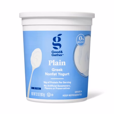 Greek Plain Yogurt - 32oz - Good & Gather™