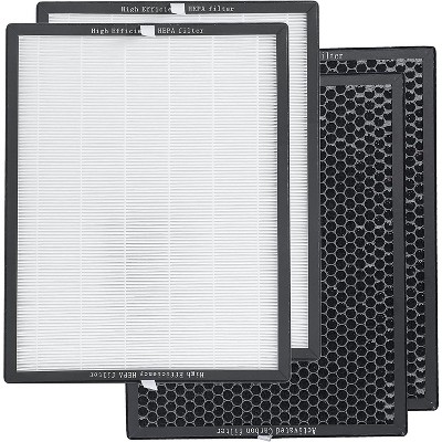 Replacement Air Purifier Filter BLACK + DECKER, AF4, Dual HEPA & Activated Carbon Filter, BAPUV250
