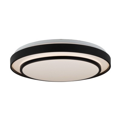 Artcraft Lighting Aziza 1 - Light Flush Mount in  Black