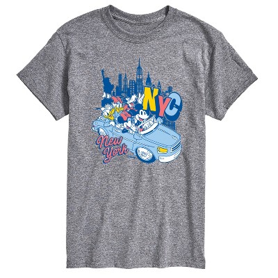 Men's - Disney - Mickey And Minnie Nyc Short Sleeve Graphic T-Shirt