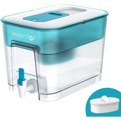 Waterdrop 200-Gallon Long-Life 40-Cup Large Water Filter Dispenser with 1 Filter