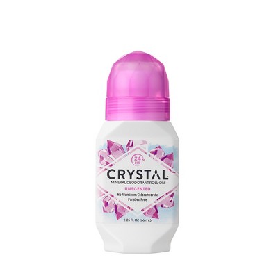 Crystal 24hr Roll-On Deodorant - Unscented 2.25 fl oz