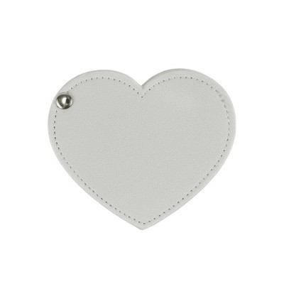 Unique Bargains Durable Rotating Heart Makeup Mirror 1 Pc