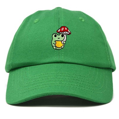 Dalix Mushroom Frog Unicorn Embroidered Cotton Dad Hat Baseball Cap Adjustable Mens Womens