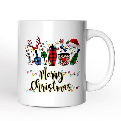 Bartender Buffalo Plaid Christmas Mug Gift (Non-Custom Only)| OrnamentallyYou