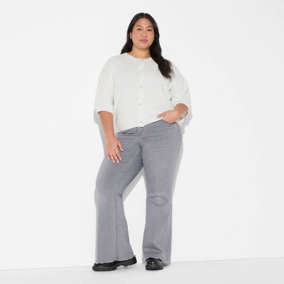 Women's Crewneck Cardigan - Wild Fable™