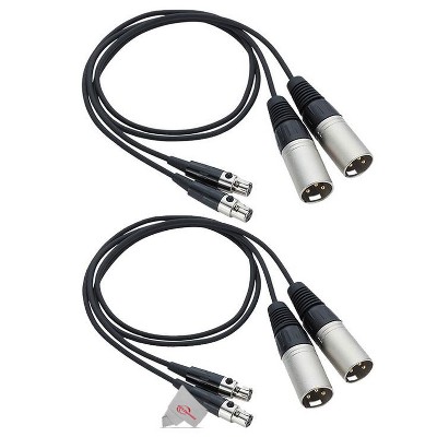 Zoom TXF-8 TA3 to XLR Cable (Pair) - 2 Units