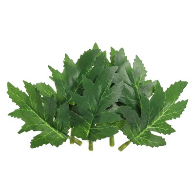 Unique Bargains Artificial Greenery Decoration Silk DIY Crafts Artificial Flowers 40 Pcs