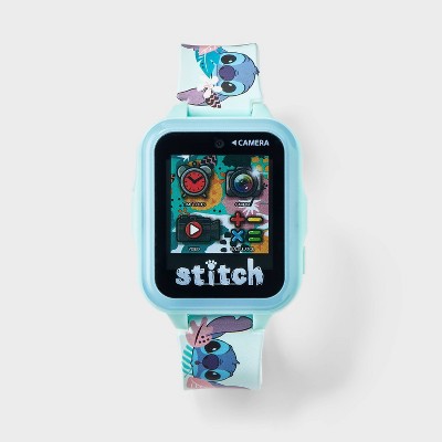 Girls' Stitch Light Up Interactive Watch - Blue