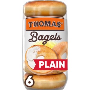 Thomas' Plain Bagels - 20oz/6ct - 1 of 4