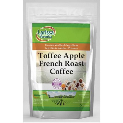Larissa Veronica Toffee Apple French Roast Coffee (Gourmet, Naturally Flavored, Whole Coffee Beans) (16 oz, ZIN: 565064)
