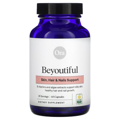 Ora Beyoutiful, Skin, Hair & Nails Support, 60 Capsules