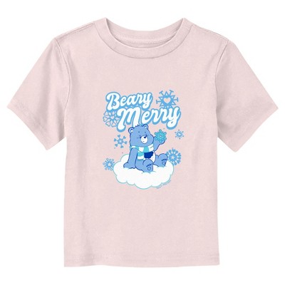 Care Bears Christmas Grumpy Bear Beary Merry Snowflake T-Shirt