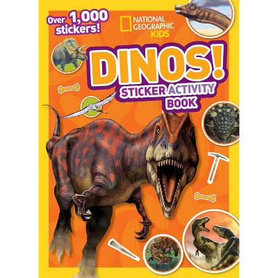 Dinos ( Ng Sticker Activity Books) (Paperback) by National Geographic Society (U.S.)