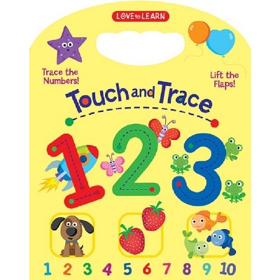 Touch & Trace - 123 - by  Kidsbooks Publishing (Board Book)