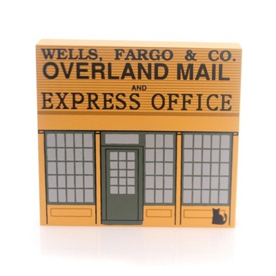 Cat's Meow Village 4.0 Inch Wells Fargo & Co Everyday Building , Wild West Retired (1PC)