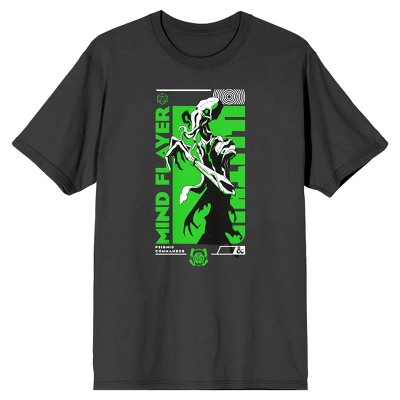 Dungeons & Dragons Mind Flayer Men's Charcoal T-shirt