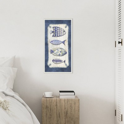 Amanti Art Fun Fish I by Eli Jones Framed Wall Art Print