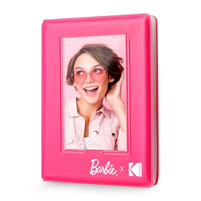 Barbie x Kodak 64-Photo Mini Album | Fits 2"x3" ZINK Prints | Transparent Window Cover Design