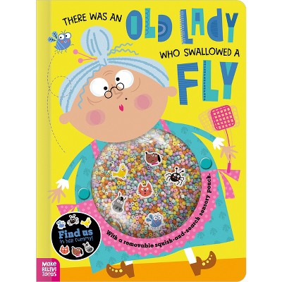 There Was an Old Lady Who Swallowed a Fly - by  Alexander Cox (Board Book)