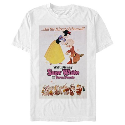 Men's Snow White and the Seven Dwarfs Still the Fairest of Them All Poster T-Shirt