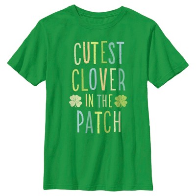 Boy's Lost Gods St. Patrick's Day Cutest Clover in the Patch T-Shirt