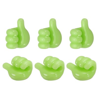 Unique Bargains Cord Holders Cable Clips for Nightstand Plastic Modern Minimalist Cable Clips
