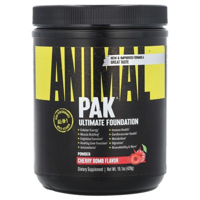 Animal Pak®, Ultimate Foundation, Cherry Bomb, 15.1 oz (429 g)