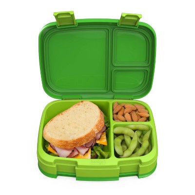 Bentgo Fresh Leakproof Versatile 4 Compartment Bento-Style Lunch Box with Removable Divider
