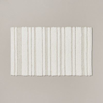 Chunky Stripe Bath Rug - Hearth & Hand™ with Magnolia