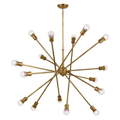 Kichler Lighting Armstrong 6 - Light Chandelier in  Natural Brass