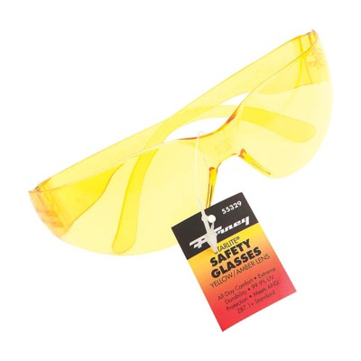 Forney - Starlite - Compact - Safety Glasses - Amber Lens - 1 Piece
